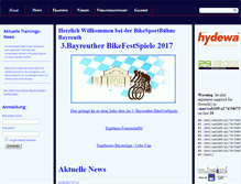 Tablet Screenshot of bikesportbuehne.de
